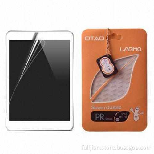 Anti-shock Screen Protector for iPad Mini, Ultra-clear and High-transparency